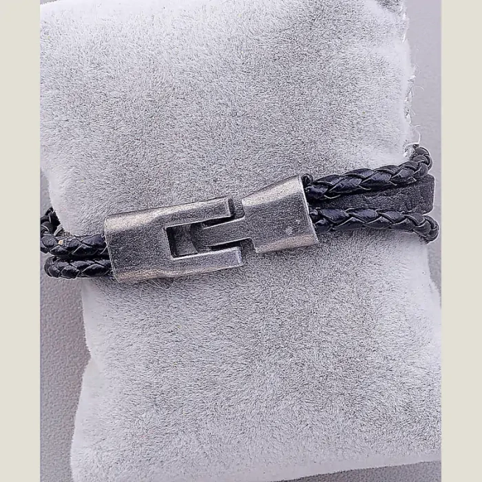 🏷️️ Браслет пряжка Vogue Шкіра 22 см шкіра ss_53680