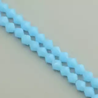 Намистини Чеський кришталь 31 см. 8 мм. (без застібки) на нитці