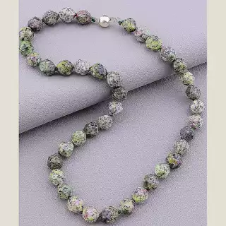 Намисто цоізит 45 см