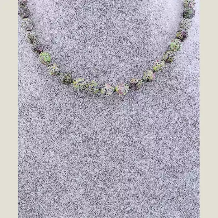 🏷️️ Намисто цоізит 45 см ss_66245