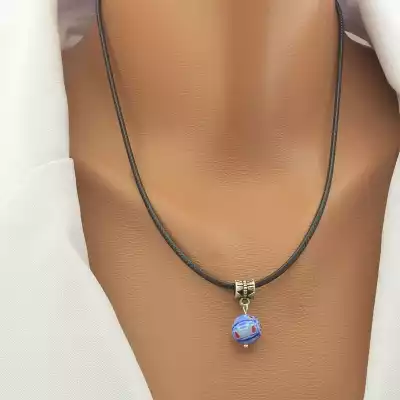 🏷️️ Підвіска Лемпворк (скло) 43 см. F-102342