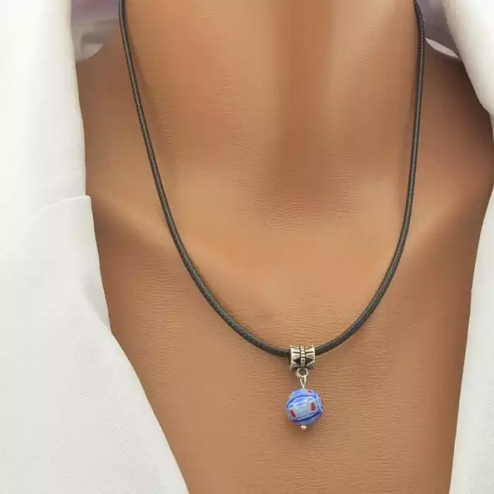 🏷️️ Підвіска Лемпворк (скло) 43 см. ss_102342