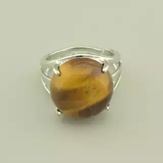 Перстень роз'ємний Тигрове око