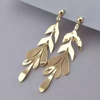 Сережки пусети Xuping (позолота 18к)