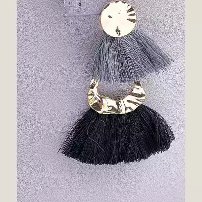 🏷️️ Сережки пусети Нитки FJ F-67662