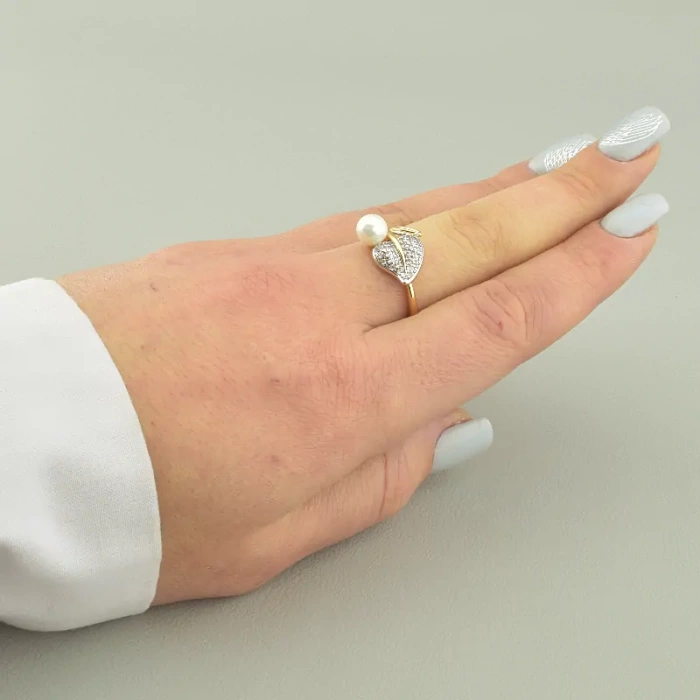 🏷️️ Каблучка Xuping Майорка (позолота-родій) ss_96149