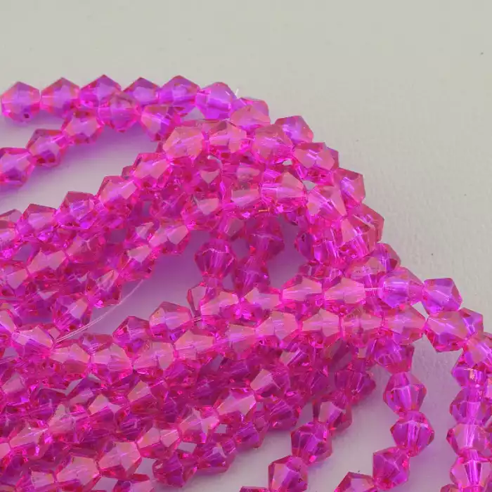 🏷️️ Нитка Чеський кришталь 26 см. 6 мм. (без замка) ss_96382