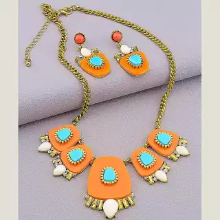 Намисто + Сережки 45 см