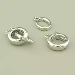 Застібка 22х10мм. (родій)