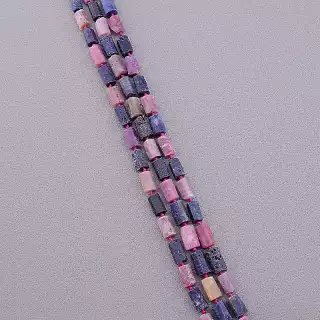 Намистини Турмалін 41 см на нитці (натуральне каміння, без застібки)