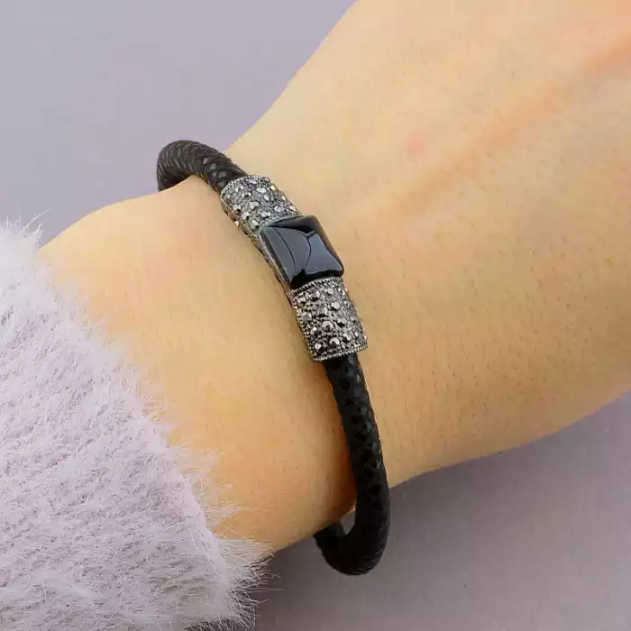 🏷️️ Браслет з магнітною застібкою Сrystal 17 см ss_16041