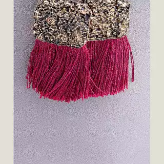 Сережки пусети Нитки FJ