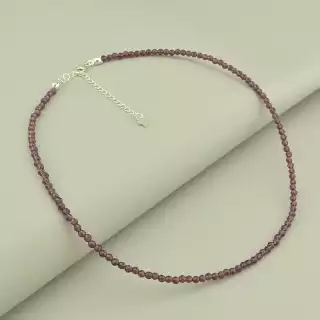 Підвіска Шпінель срібло (925 проба) 39 см.