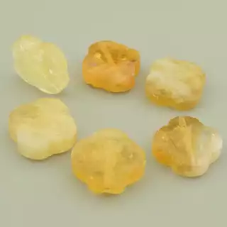 Вставка Цитрін 16х16мм.