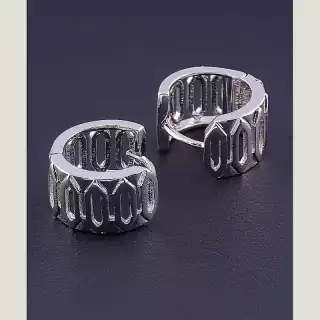 Сережки-кільця Xuping (родій)