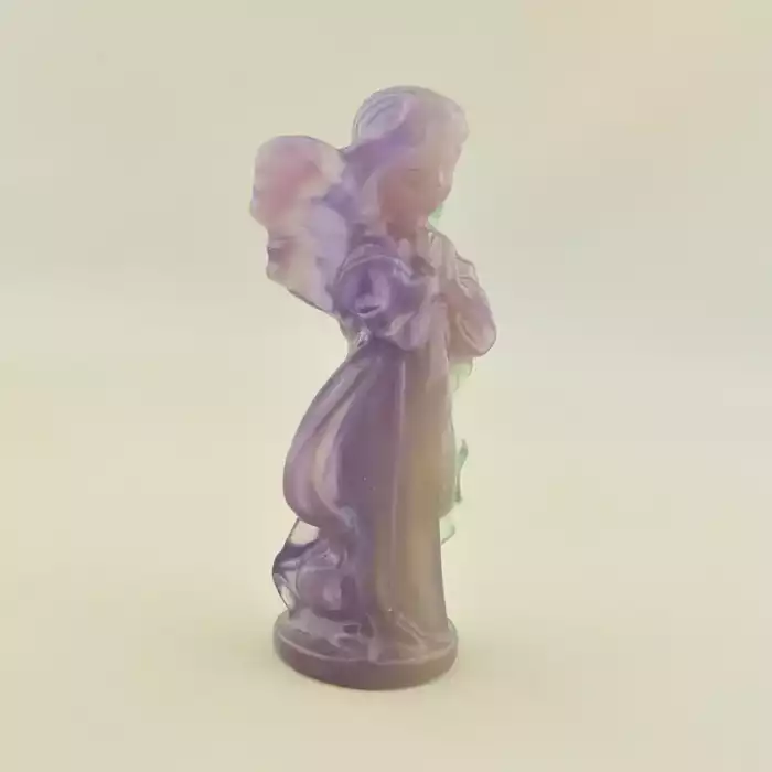 🏷️️ Мінерал флюорит (100х50 мм, фіолетовий, зелений, натуральний) ss_105042