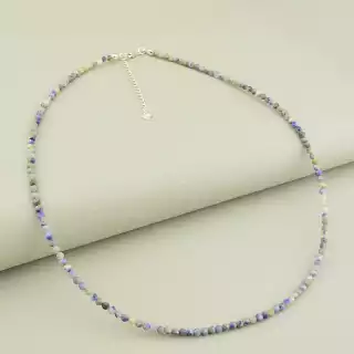 Підвіска Содалит срібло (925) 49 см