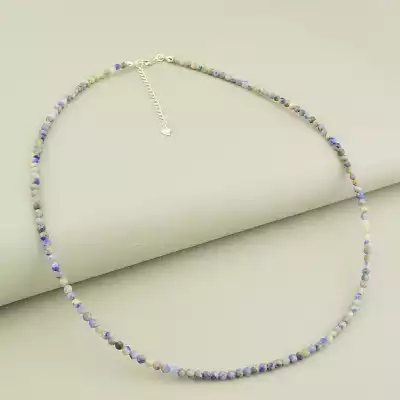 Підвіска Содалит срібло (925) 49 см