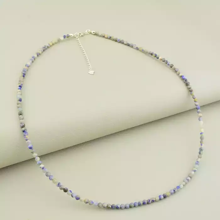 🏷️️ Підвіска Содалит срібло (925) 49 см ss_105659