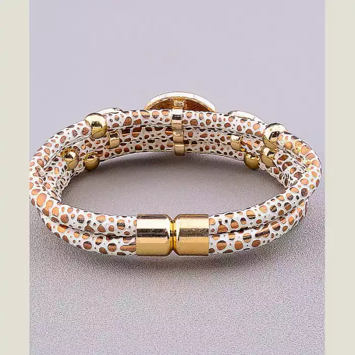 🏷️️ Браслет з магнітною застібкою Сrystal 17 см ss_10639