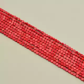 Намистини Корал 40 см (без застібки)