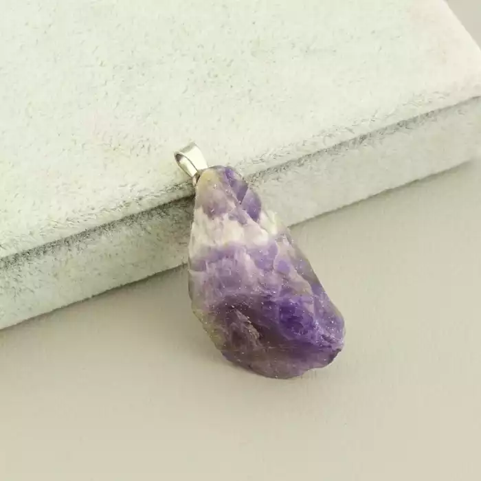 🏷️️ Кулон Аметист 30х20мм. F-106368