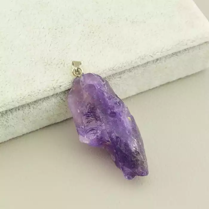 🏷️️ Кулон Аметист 30х20мм. F-106368