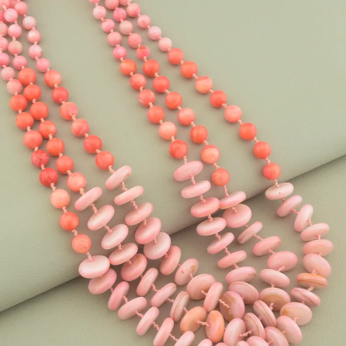 🏷️️ Намисто з коралів 45 см. ss_99260