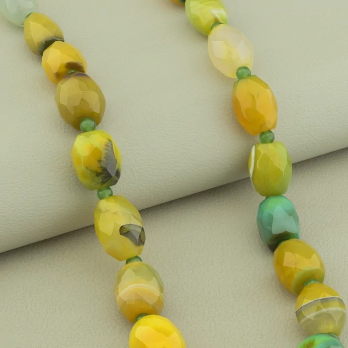 🏷️️ Намисто Агат 47 см. ss_99781