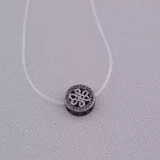 Підвіска Фіаніт 40 см (хром)