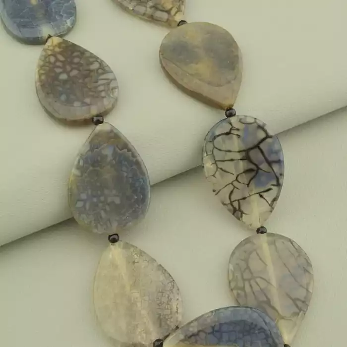 🏷️️ Намисто Агат 49 см ss_84001