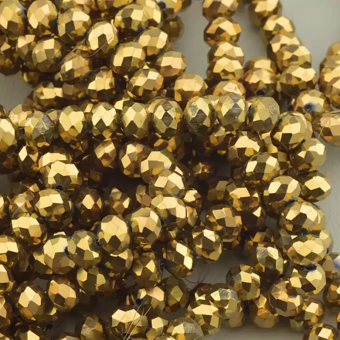 🏷️️ Нитка Чеський кришталь 44 см. 8 мм. (без замка) ss_93162