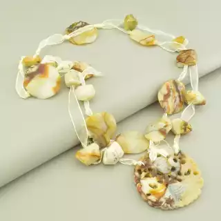 Намисто Яшма 64 см.