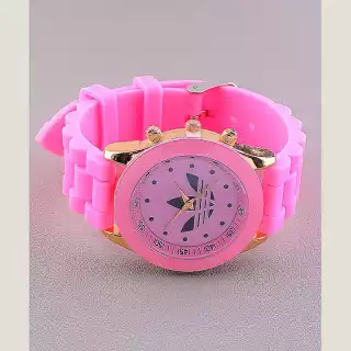 Наручний годинник Силіконовий ремінець