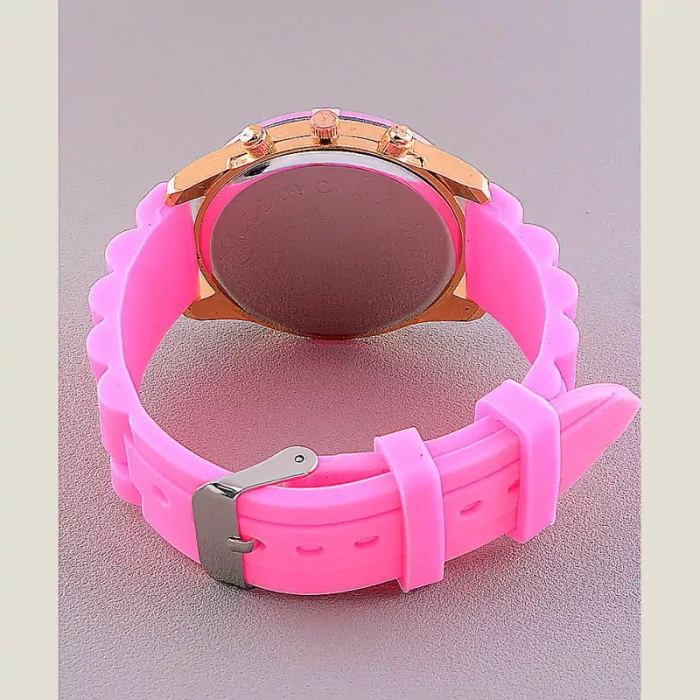 🏷️️ Наручний годинник Силіконовий ремінець ss_16704
