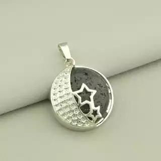 Кулон зірки Лава 25x22мм.