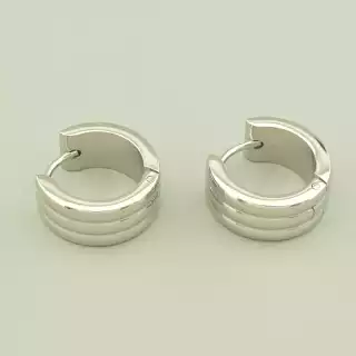 Сережки-кільця кільця Xuping (родій)