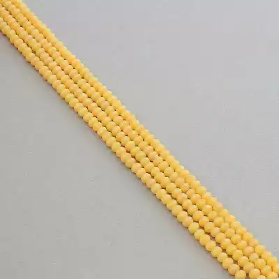 Нитка Чеський кришталь 40 см. 4 мм. (без замка)