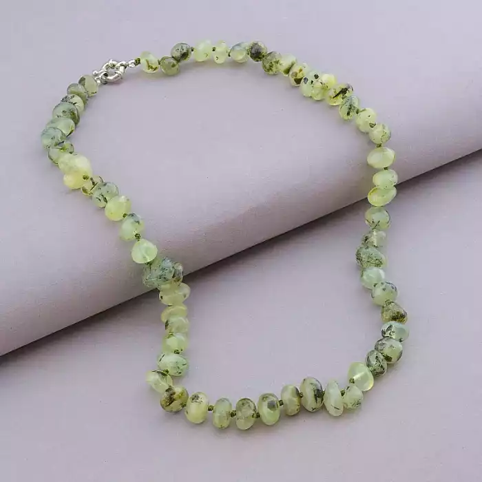 🏷️️ Намисто Преніт 50 см F-105456