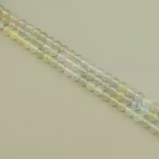 Намистини Кварц (імітація) 38 см. 8 мм. (без застібки) на нитці