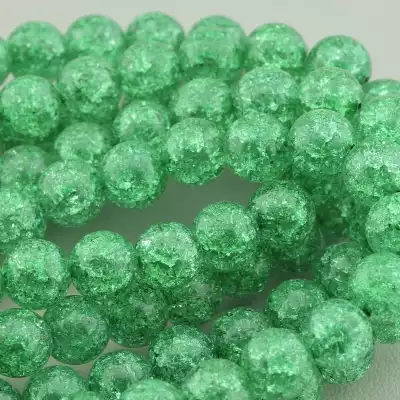 🏷️️ Намистини Кварц (імітація) 39 см 10 мм (без застібки) на нитці F-59506