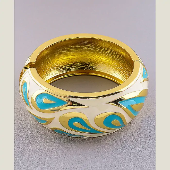 🏷️️ Браслет емаль 18 см (позолота 18к) ss_12529