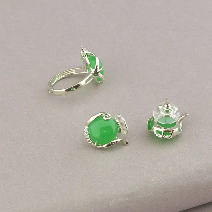 🏷️️ 999 Набір (4 предмета) Хризопраз ss_15603