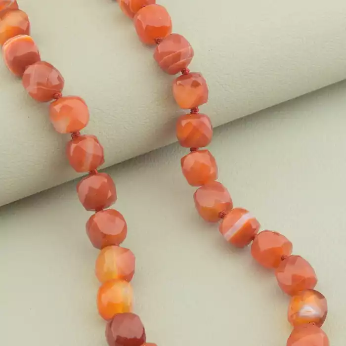 🏷️️ Намисто Сердолік Срібло (925) 45 см. ss_101345