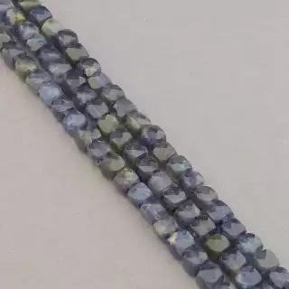 Намистини Іоліт 39 см на нитці (натуральне каміння, без застібки) грановані