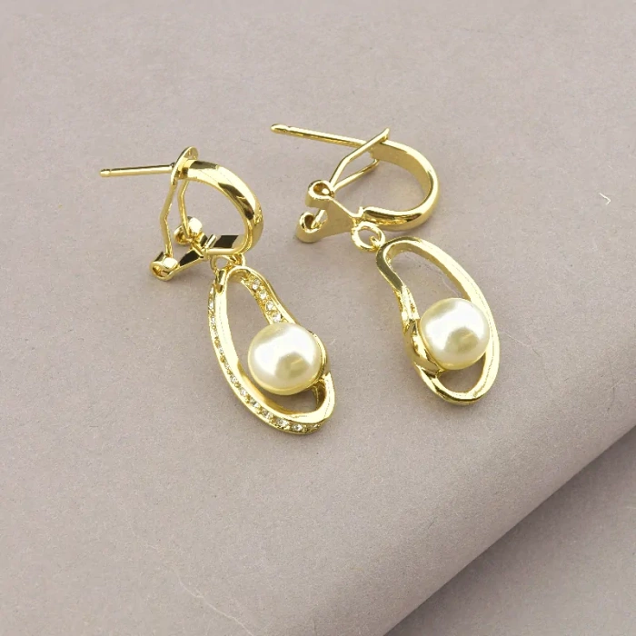 🏷️️ Підвіска + Сережки Winniana Майорка, Сrystal 45 см. ss_86395