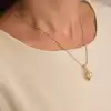 🏷️️ Підвіска + Сережки Winniana Майорка, Сrystal 45 см. F-86395