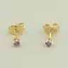 🏷️️ Сережки цвяшки Xuping Фіаніт (позолота 18к) F-102045