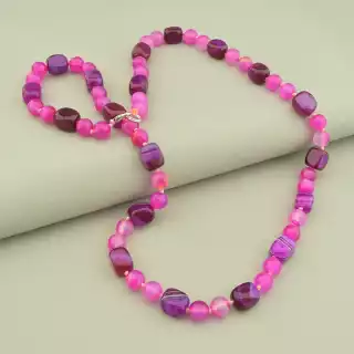 Намисто Агат 63 см.