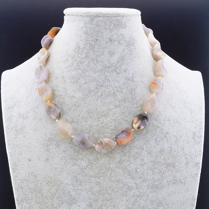 🏷️️ Намисто Яшма 47 см ss_77767